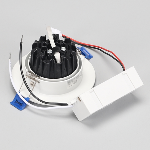 LED 다운라이트 MR16 직회전 COB 화이트 8W 75mm(3인치) 할로겐 매입 조명 - 상세 이미지 4