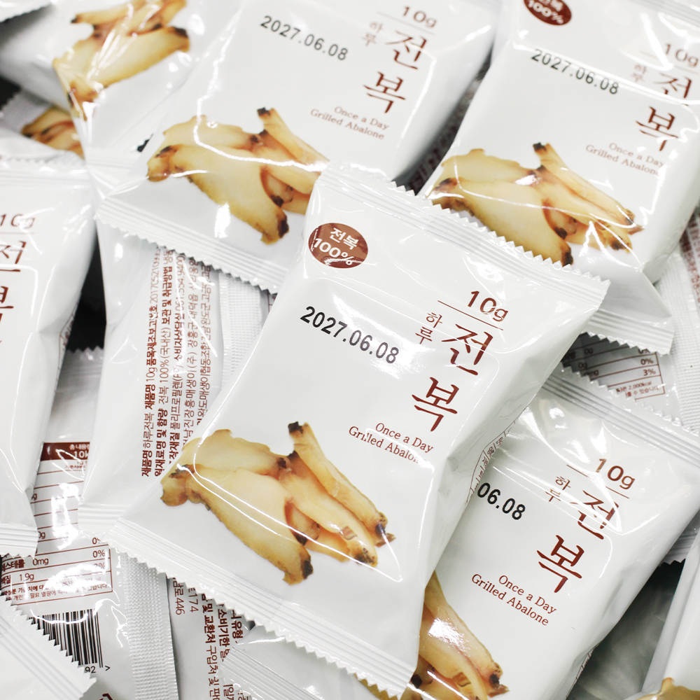 매일 하나씩, 한번 구워서 쫄깃한 하루전복 10g x 10개입, 10g x 20개입 - 상세 이미지 2