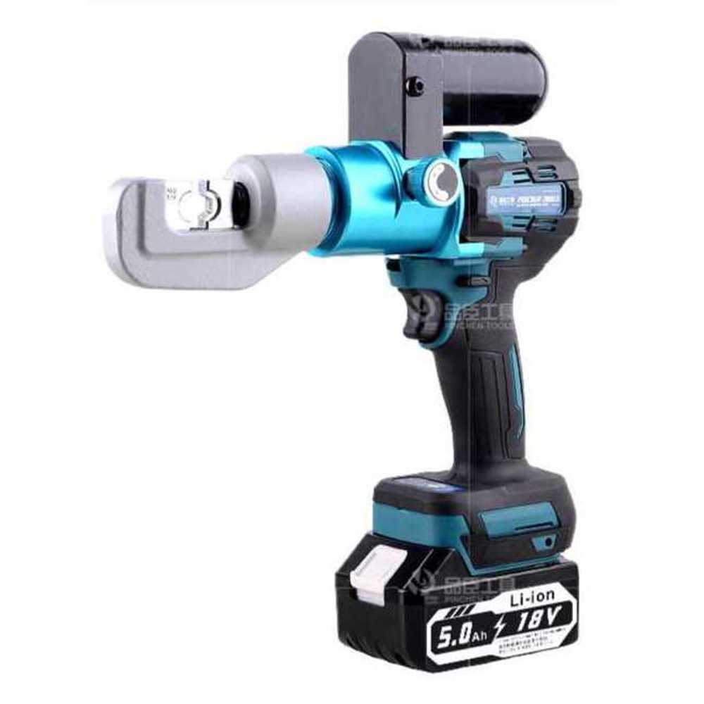 충전식 전동압착기 유압 터미널 케이블 클램프 공구 USU-QB-70 (4-70mm) - 상품 이미지