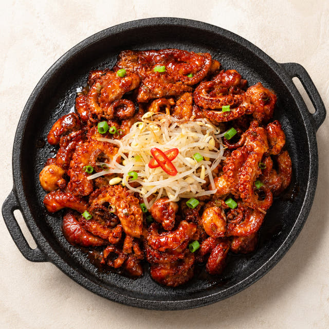 양념 쭈꾸미볶음 500g 쭈꾸미 볶음 캠핑음식