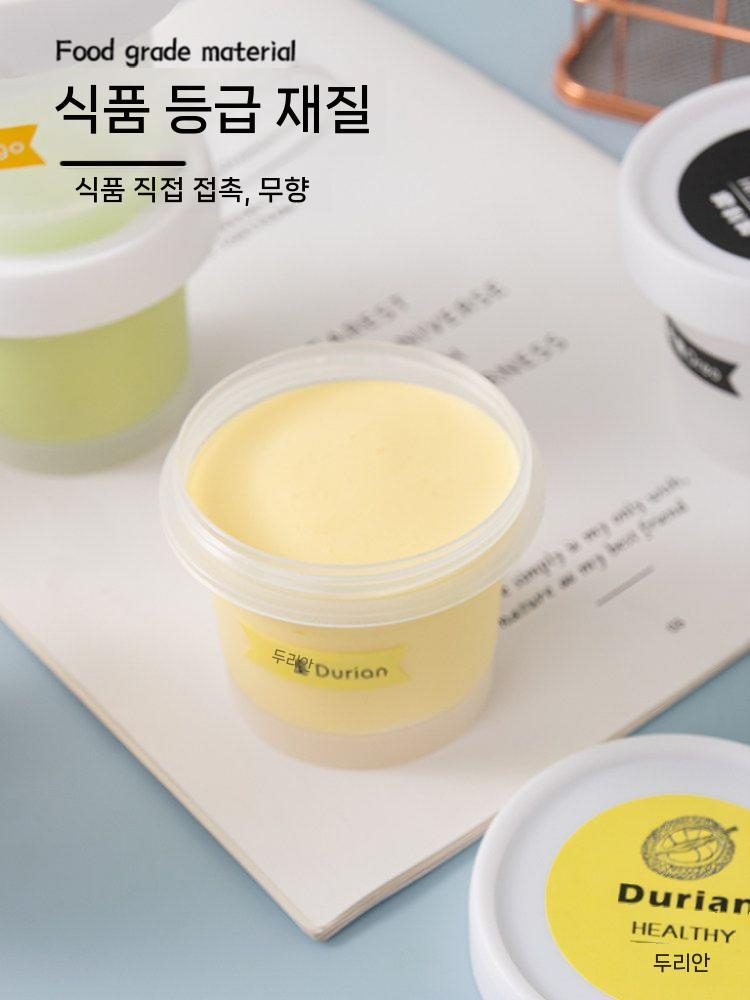 푸딩 일회용 용기 컵 뚜껑 포장용기 포장 보관용기 케이스 100ml 100개 이미지 7
