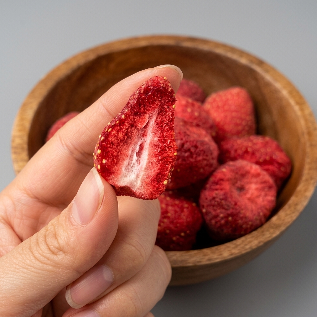 퓨어미즈키 동결 건조 딸기 과일칩 100g, 1개 이미지 6