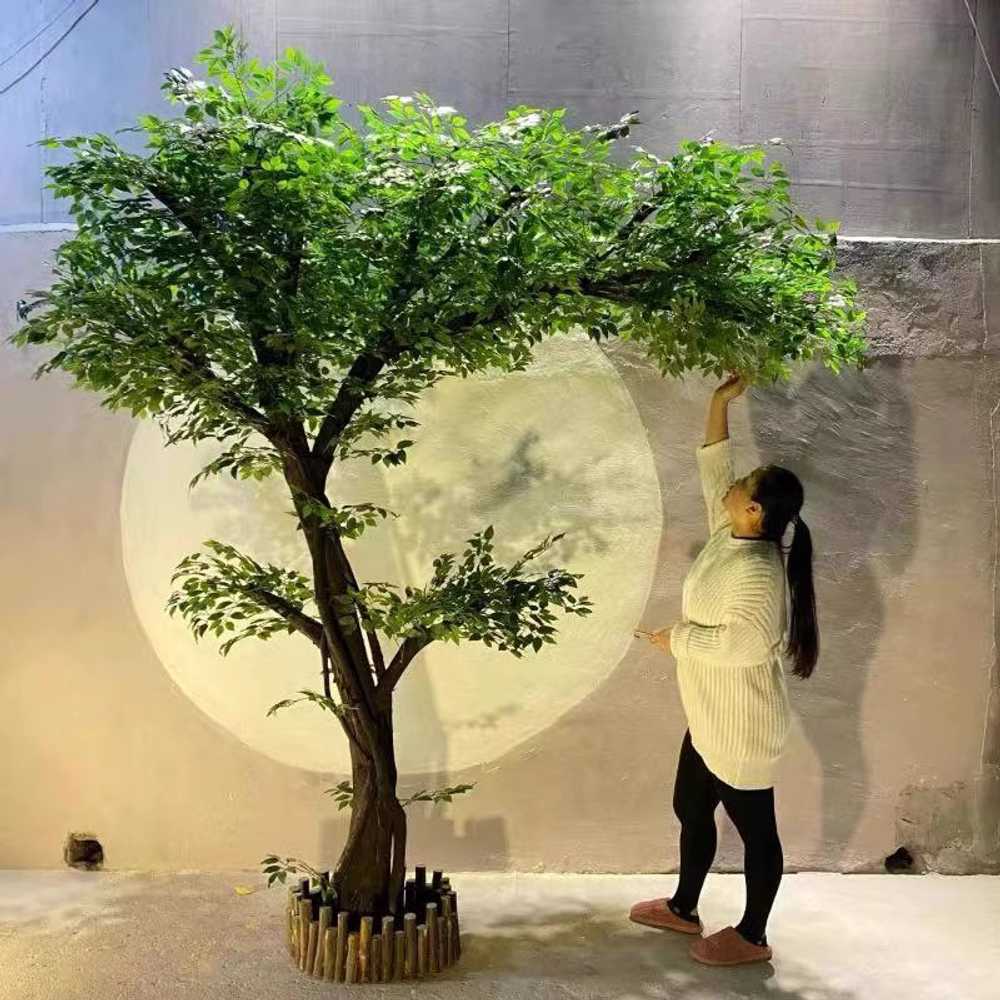 대형 조화 나무 인조나무 그라스 테라스 식물장식 풀 100x150cm 확장형 - 상세 이미지 3