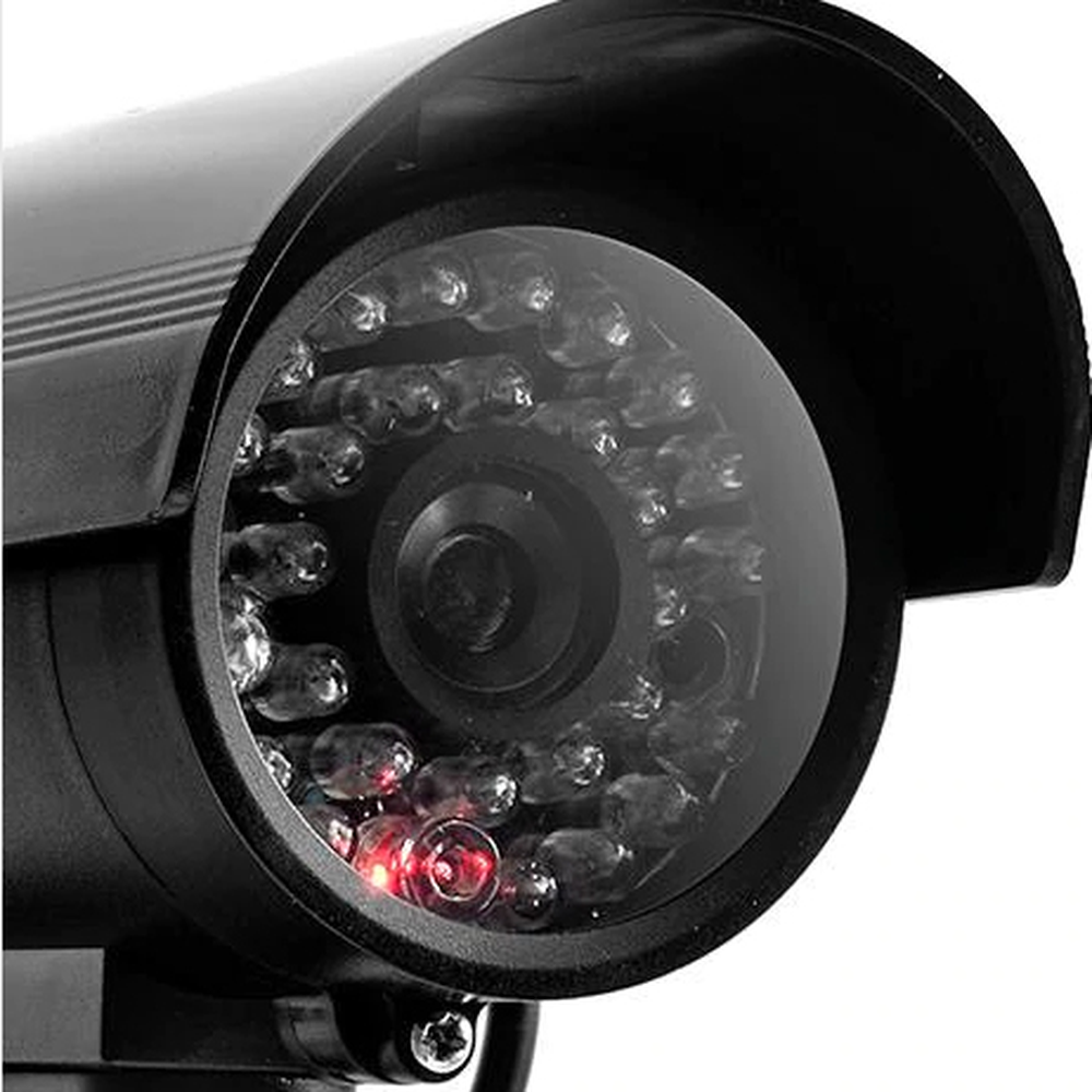 회전형방범용모형CCTV LED조명매장보안페이크CCTV 실제처럼침입방지가짜카메라 - 상세 이미지 3
