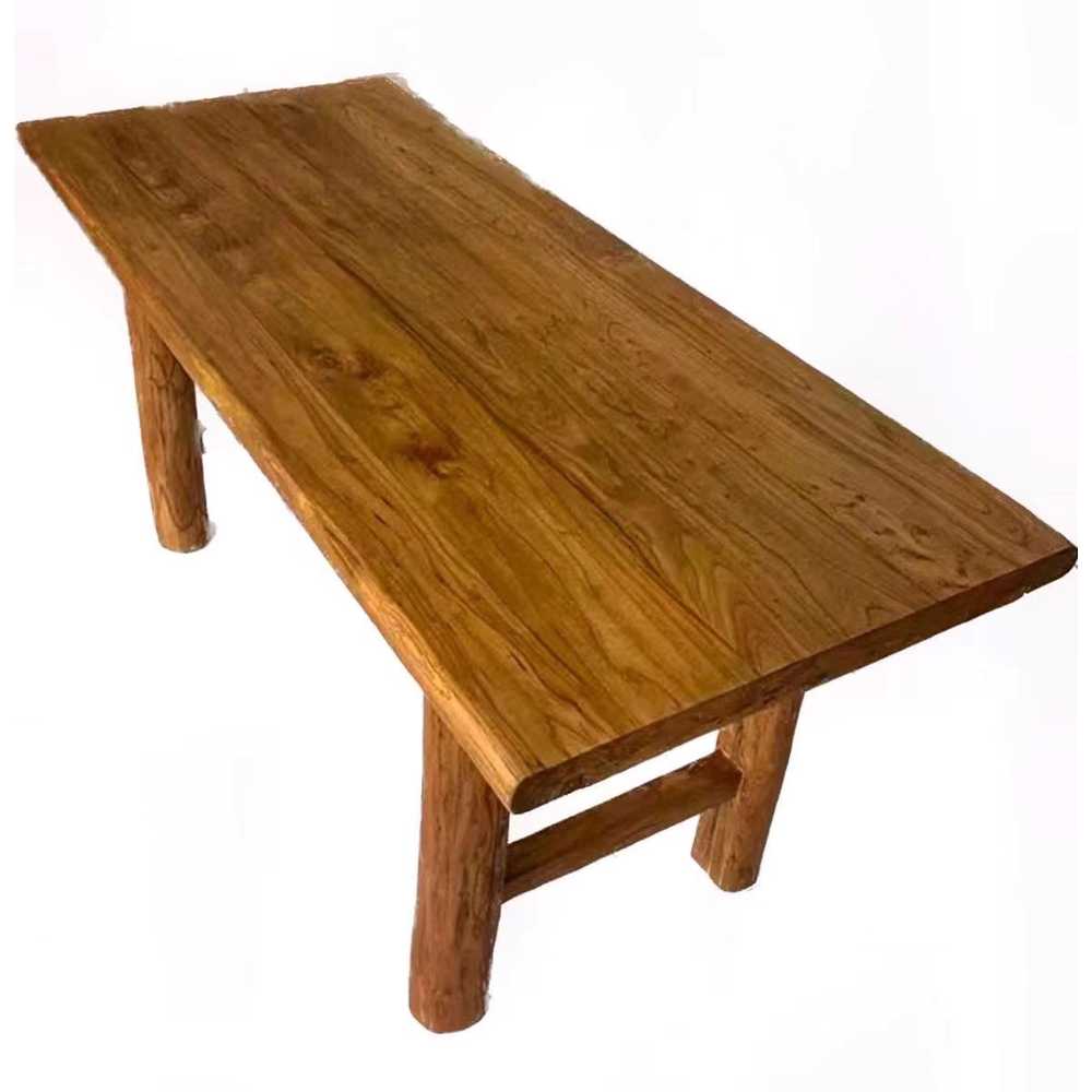 고재 벤치 카페 테이블 앤티크 스툴 받침대 클래식 긴 45x120 폭 26cm 이미지 6