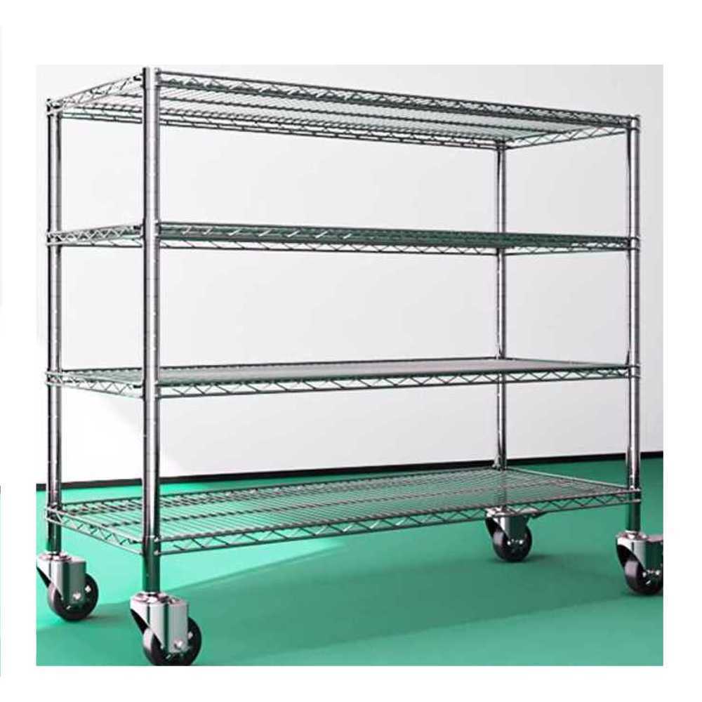 스텐 그릇건조대 물빠짐 상부장 주방 설거지선반 355x609mm 높이 1.2m - 상품 이미지