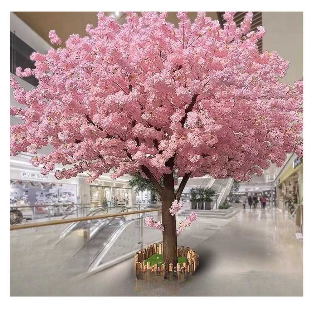 인조 벚꽃나무 조화 설유화 대형 인테리어 카페 조경 120x180cm - 상품 이미지