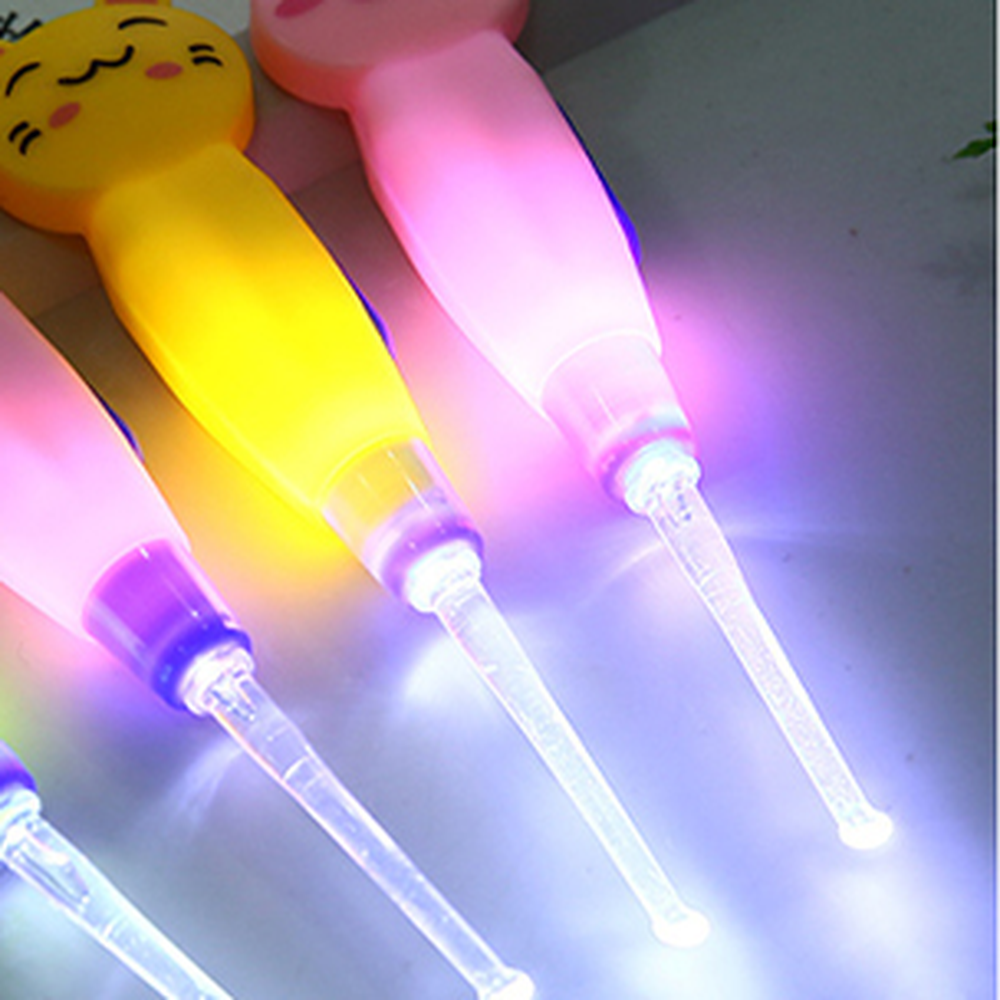LED캐릭터LED조명귀이개 동물모양불빛확대귀파개 핸디사이즈귓밥제거귀청소도구 - 상세 이미지 5