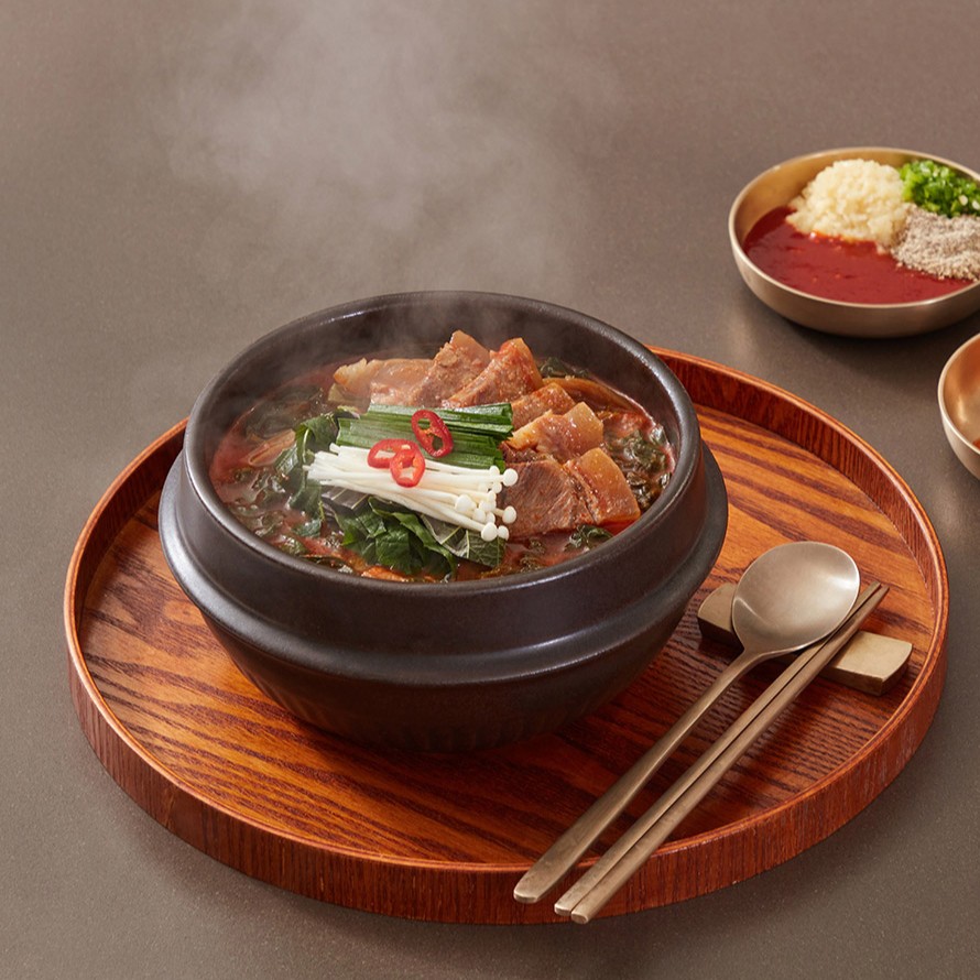 프리미엄 염소탕 밀키트 간편국 즉석 국물 요리 몸보신 보양 실온보관 교동 450g 1개 - 상품 이미지