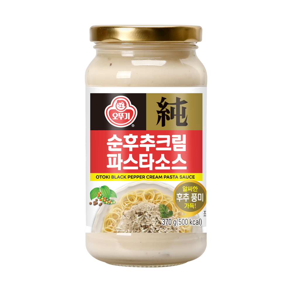 오뚜기 순후추크림 파스타소스 370g, 1개 - 상품 이미지