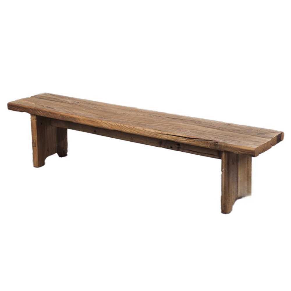 빈티지 우드 벤치 고가구 식탁의자 고재스툴 정원 100x35x45 - 상품 이미지