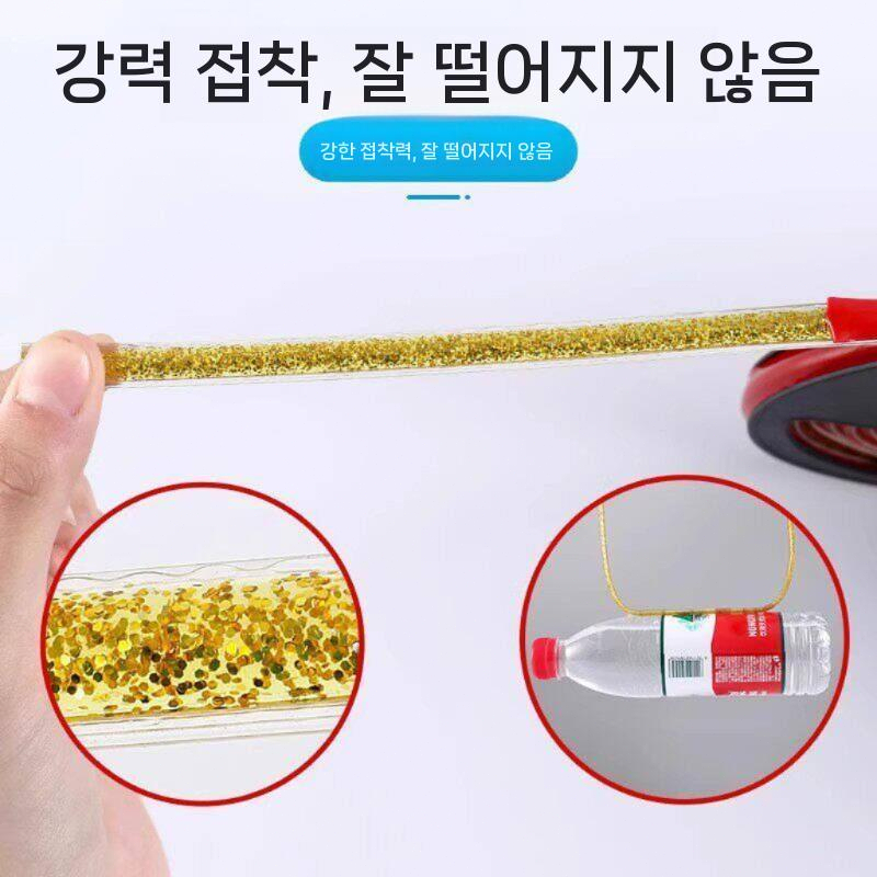 주방 인덕션 틈새테이프 링 고무줄 오염 실리콘 테두리 방지 실버 8mmx6m - 상세 이미지 4