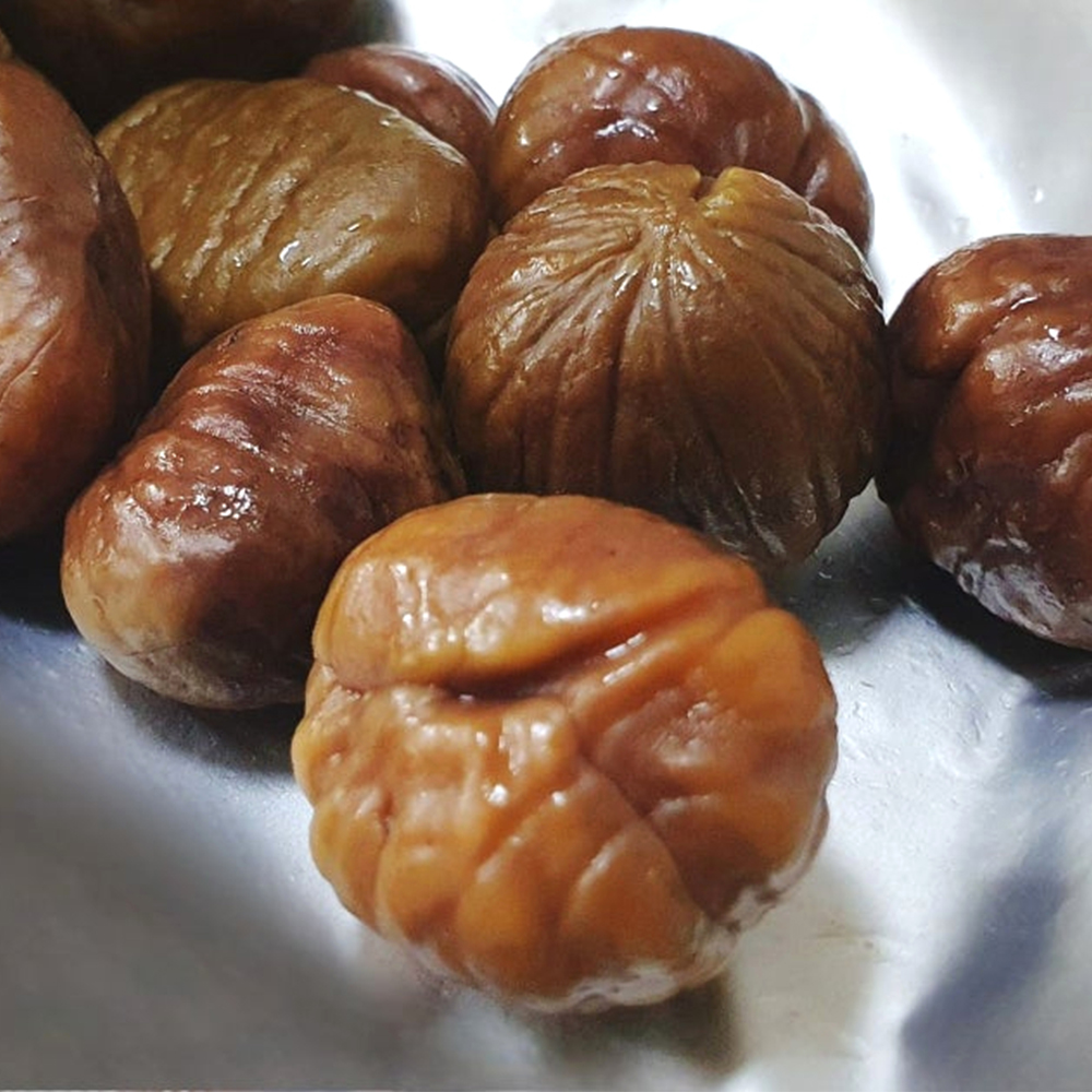 [센터합배송] 8봉지 자연 그대로 무첨가 약밤 40g 8팩 / 단밤 군밤 칼집밤 영양간식 - 상세 이미지 2