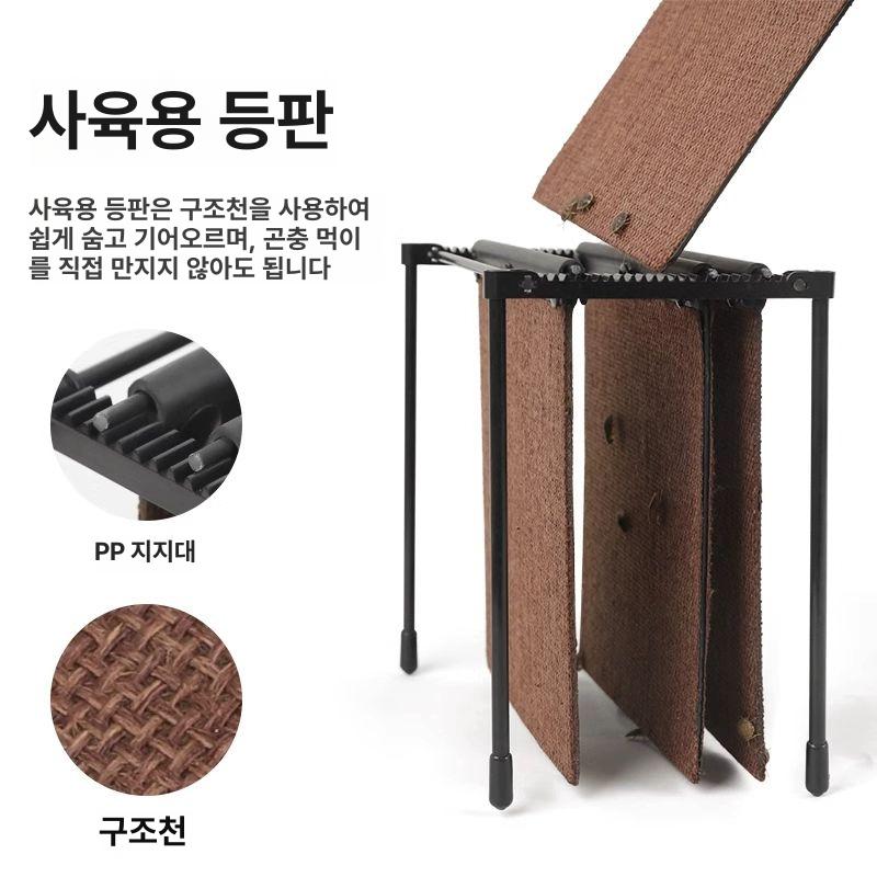 파충류 사육장 플라스틱 케이지 곤충 사육 박스 A - 상세 이미지 4
