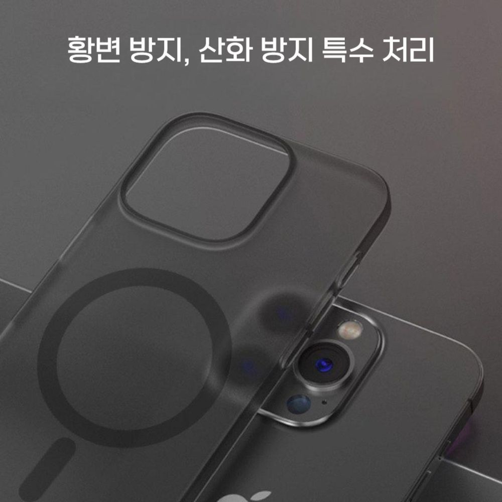 원플러스 노드 CE6 케이스 맥세이프 자석 반투명 매트 커버 - 상세 이미지 3