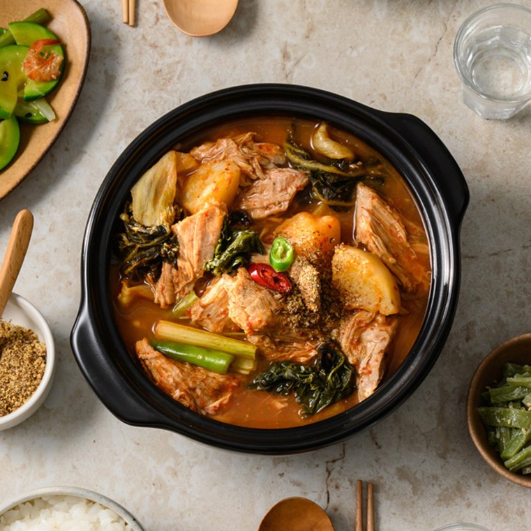 프리미엄 순살 감자탕 밀키트 간편국 즉석 국물 요리 실온보관 교동 500g 1개 - 상품 이미지