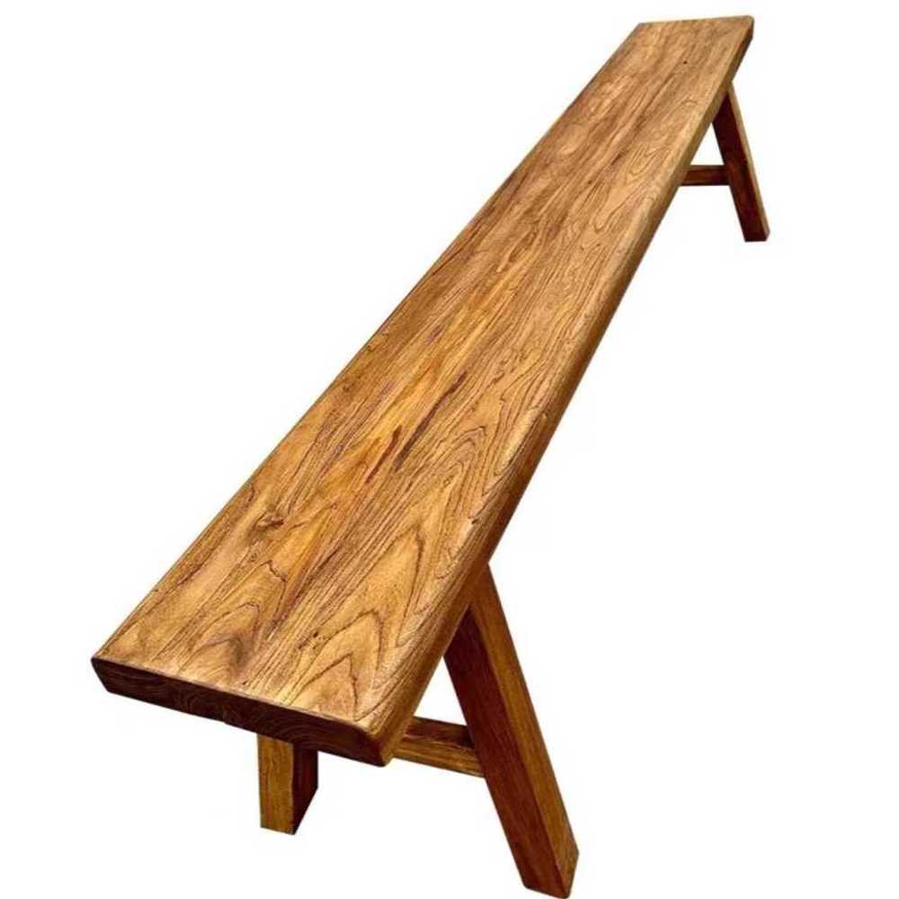 고재 벤치 카페 테이블 앤티크 스툴 받침대 클래식 긴 45x120 폭 26cm - 상품 이미지