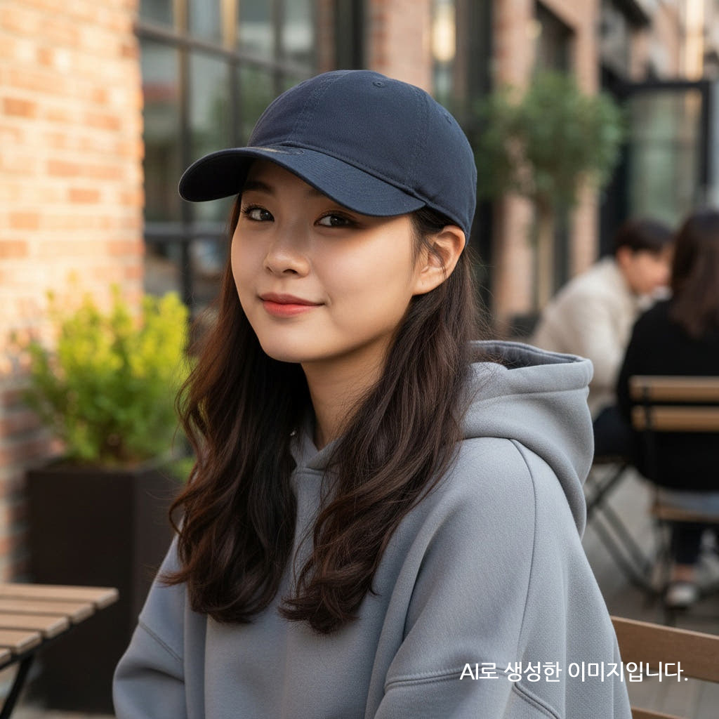 뉴에라 병행수입 무지캡 야구모자 블랭크캡 볼캡 네이비 NE201 프리사이즈