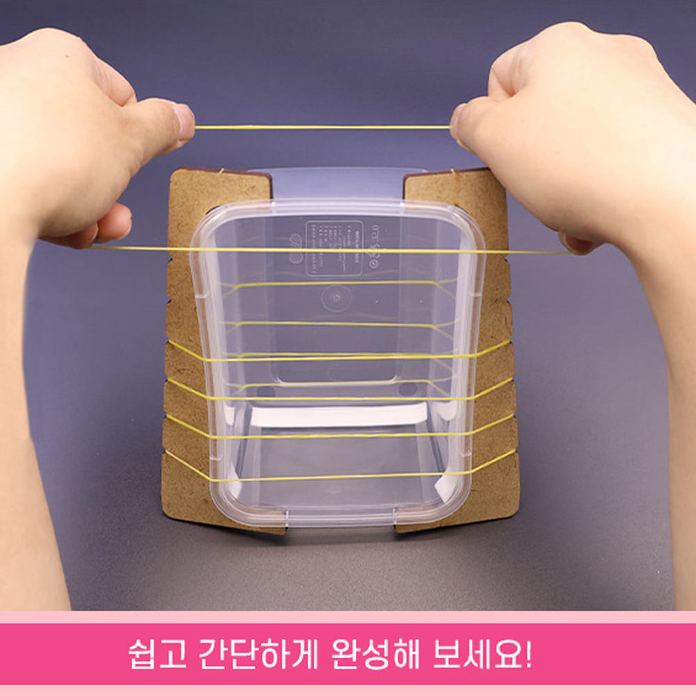 고무줄악기 초등음악소리과학악기 소리원리학습초등3학년 음높이탐구가정학습 4인세트 - 상세 이미지 5