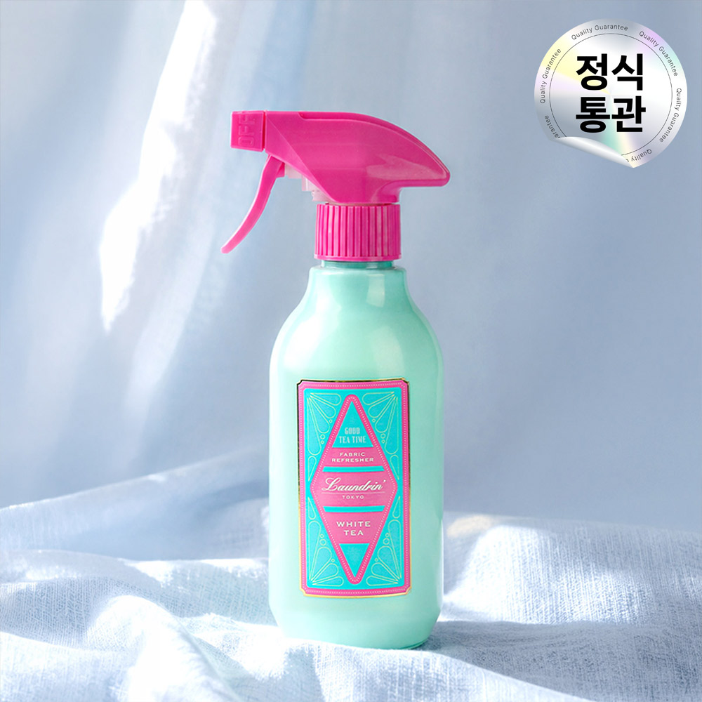 란도린 일본 섬유 탈취제 룸 스프레이 패브릭 향수 화이트티, 370ml, 1개 - 상품 이미지