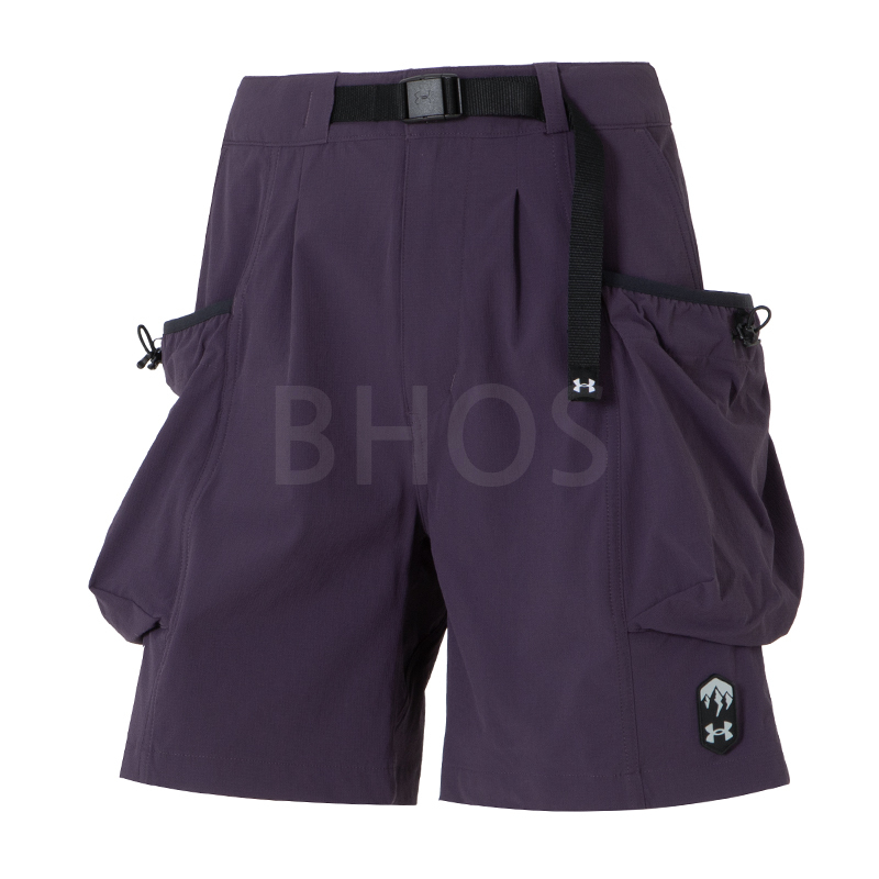 언더아머 APAC Urban OD Cargo 퍼플 여성 숏팬