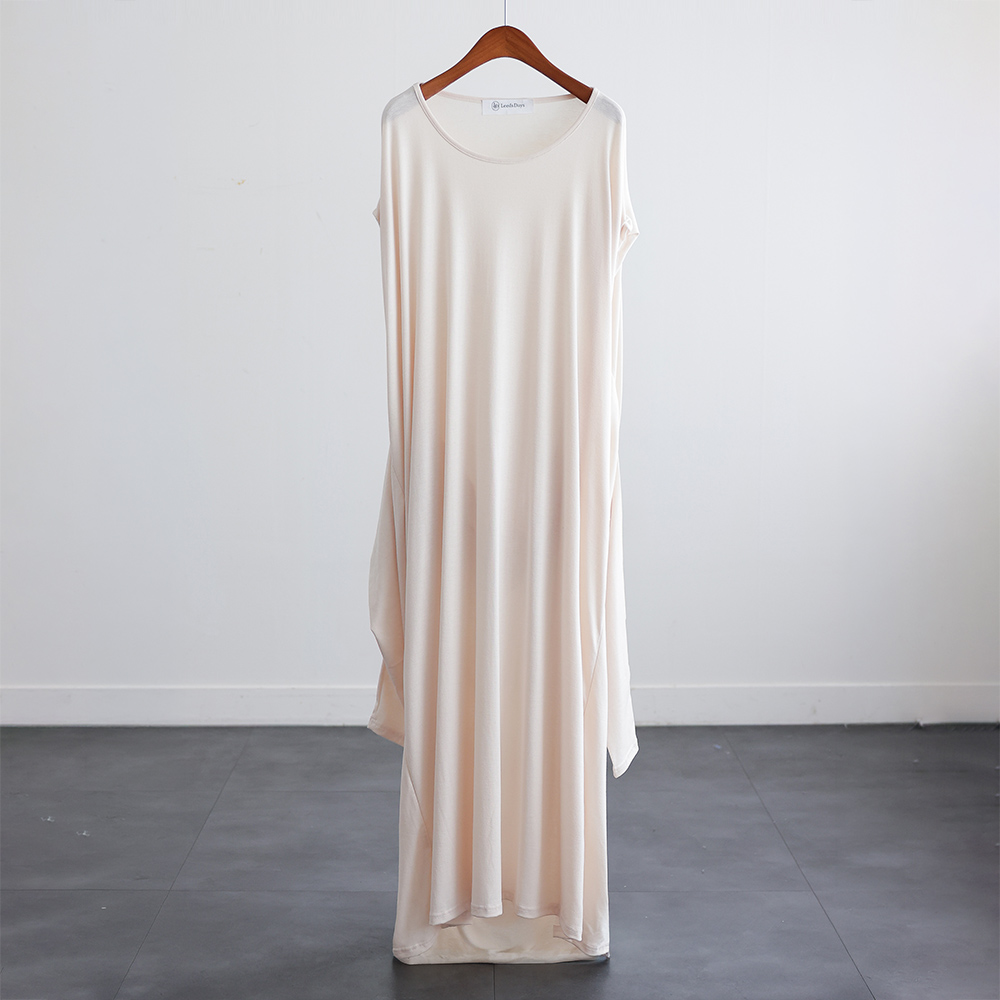 투웨이 무드 숄더 레이어드 맥시 롱 원피스 셀틴 이미지 6