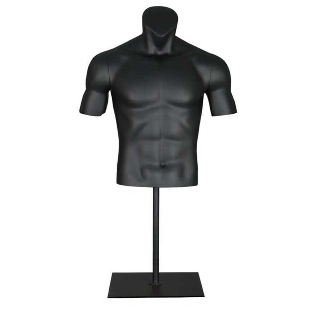 근육형 마네킹 남성 스포츠 매장 의류 반신 피팅 헬스 남성 / 반팔용 - 상품 이미지