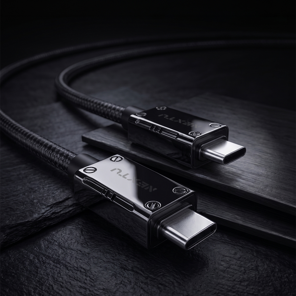 케이블온 CC2 240W PD 3.1 메탈 C to C 초고속 충전 케이블 1M - 상품 이미지