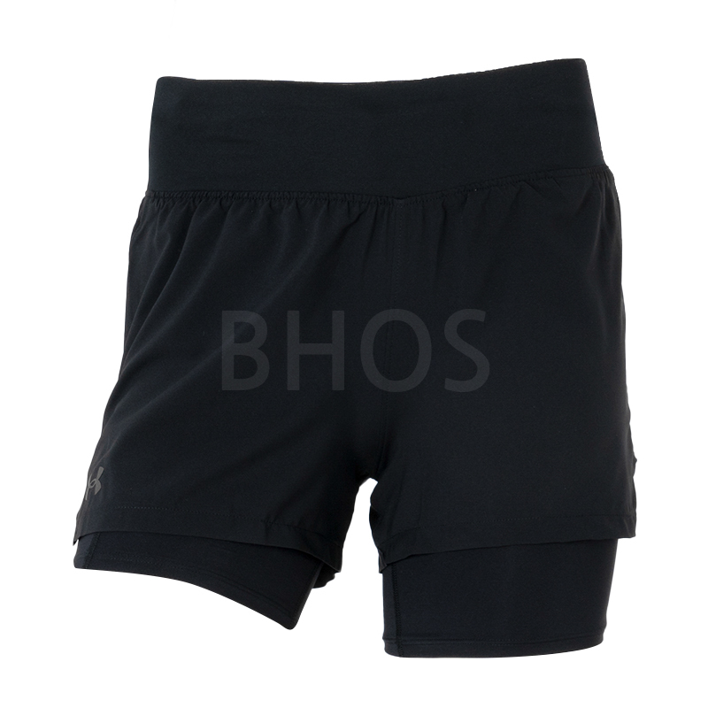 언더아머 UA Launch 프로 2-in-1 블랙 여성