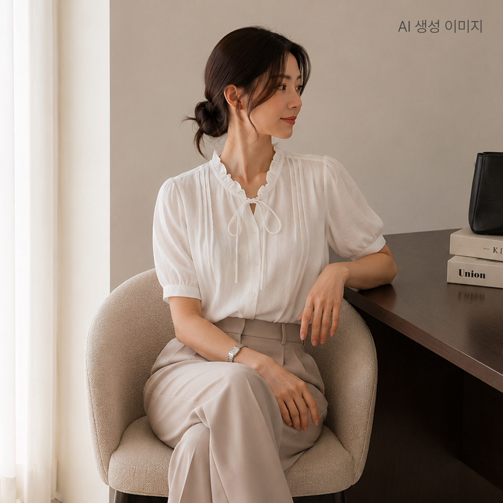 클라비스 반팔 프릴블라우스 RE_CVBWG2403Q 선물 고민에 도움이 되는 세심한 포인트와 일상 변화