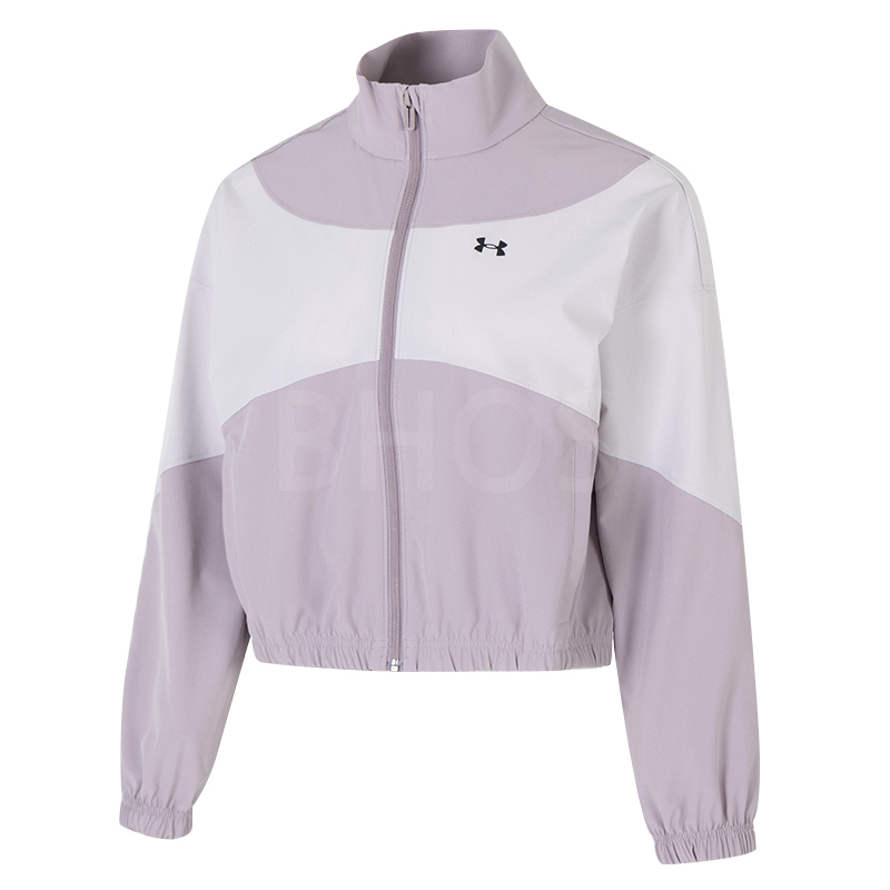 언더아머 UA Rival Woven 퍼플 여성 재킷