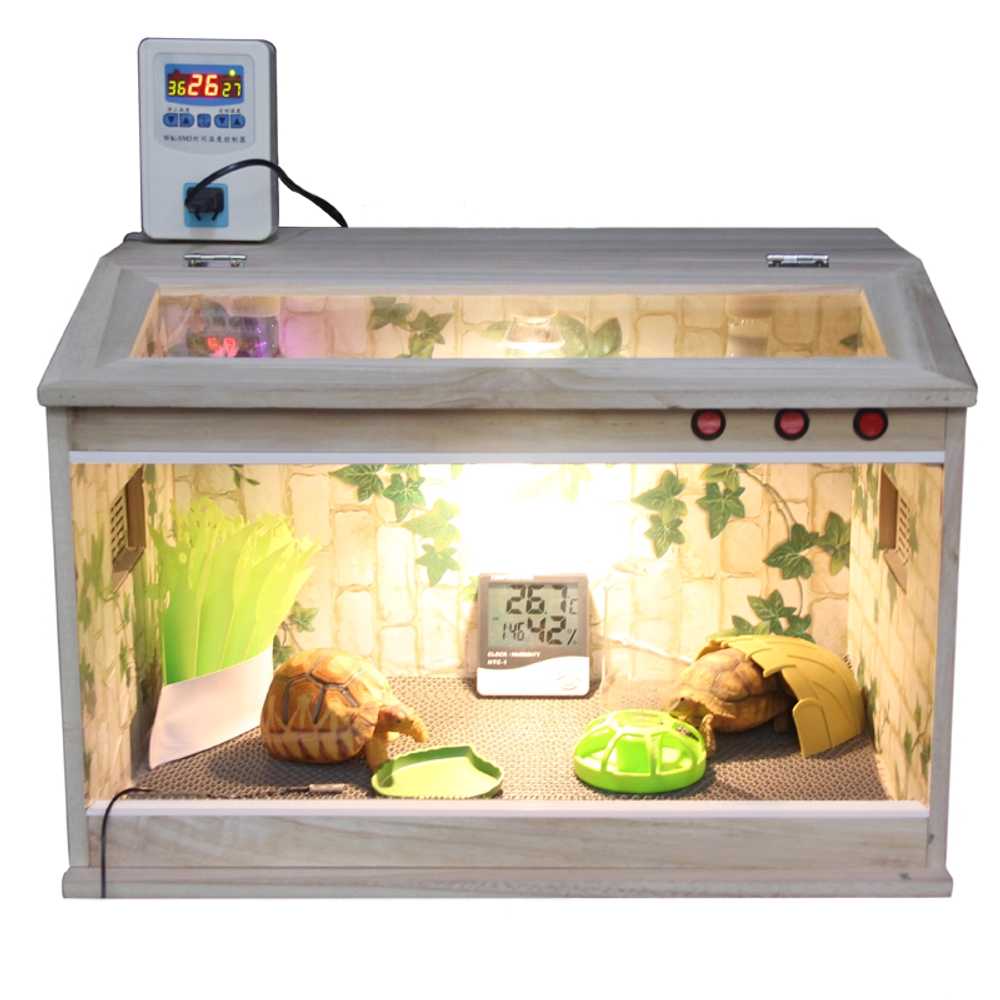 도마뱀사육장 뚜껑오픈형 케이지 집 습식 파충류 DIY 60cm A세트 - 상세 이미지 5
