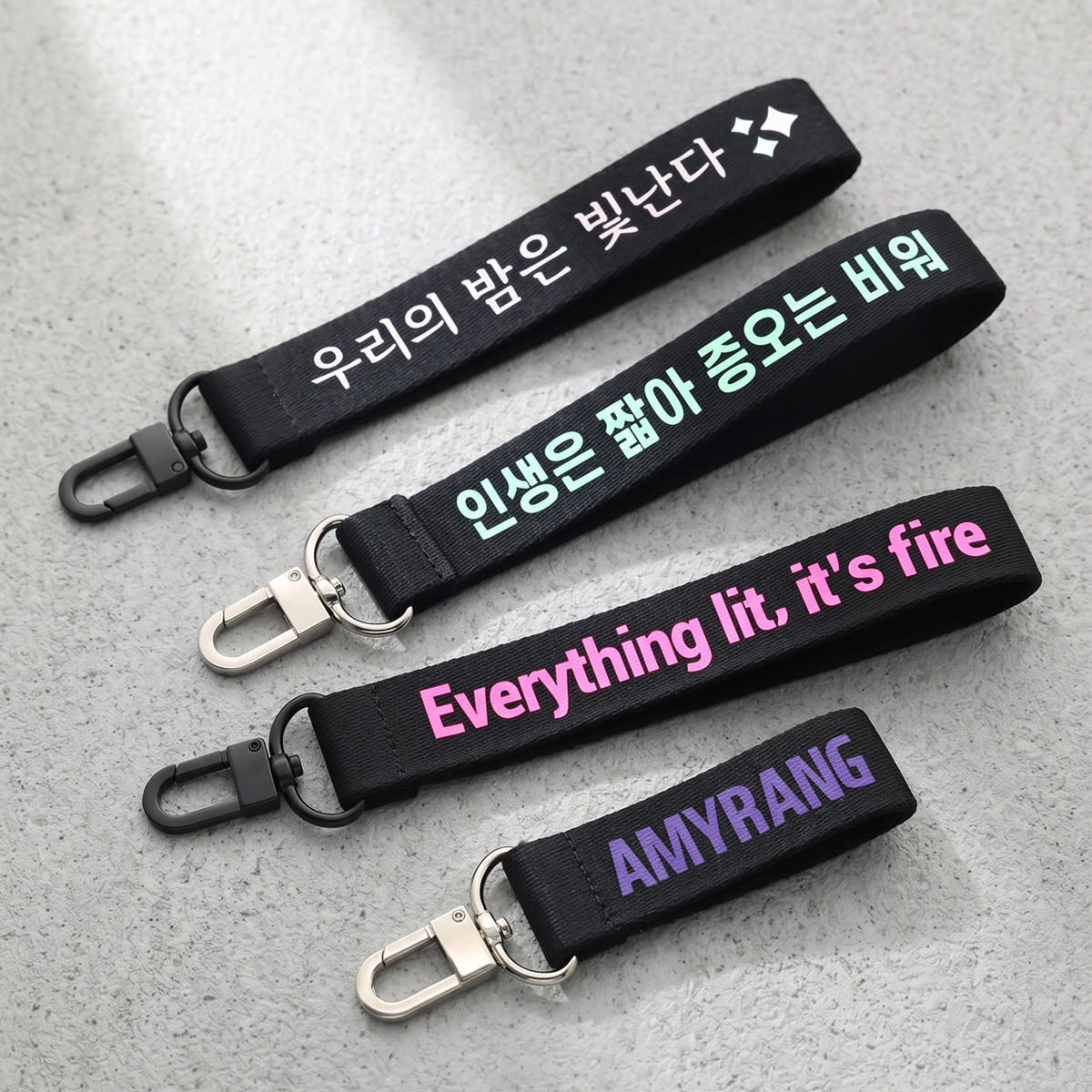 홀로그램 네임택 스트랩 이름택 골프 운동 가방 이름표 제작 이미지 8