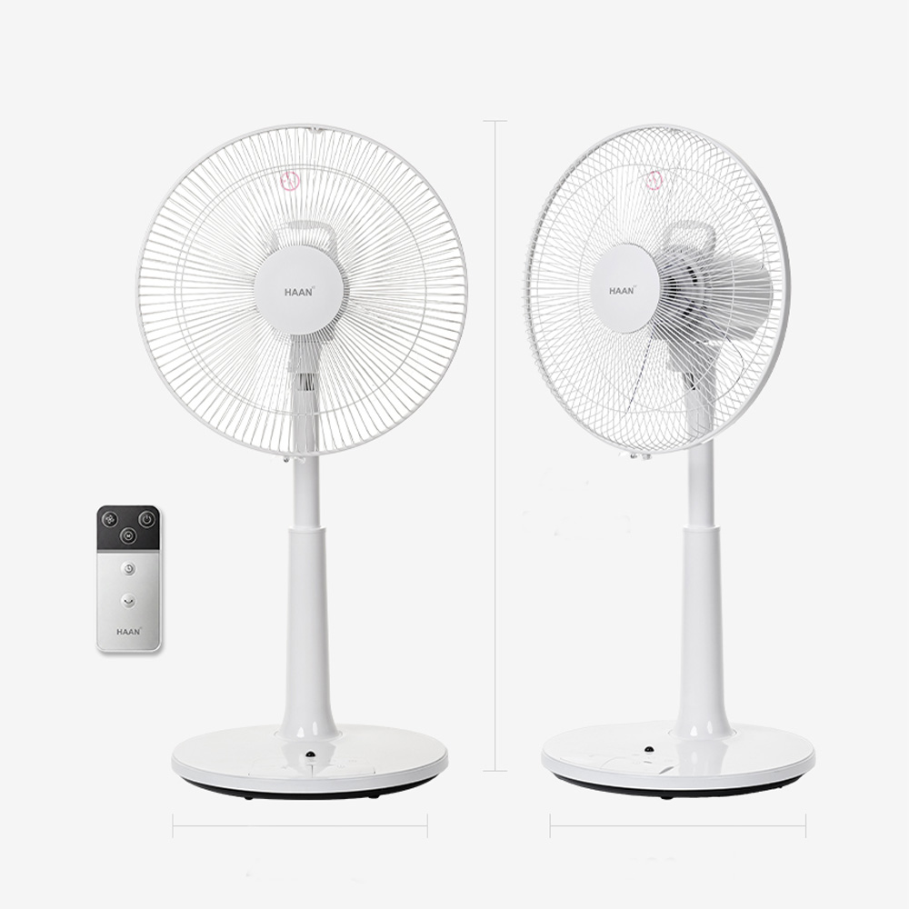 한경희 발터치 스탠드 선풍기 14인치 리모컨 초미풍 5엽날개 타이머 가정용 - 상세 이미지 3