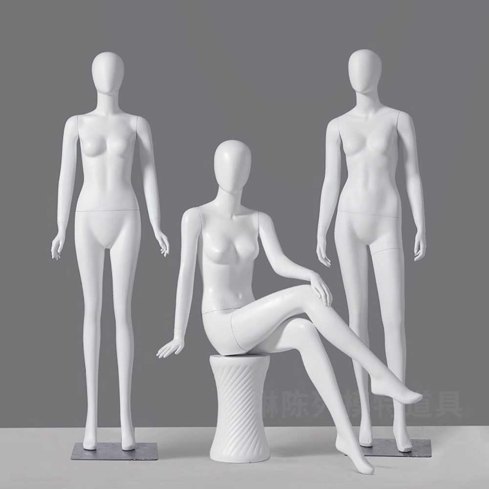 누끼 마네킹 행거 촬영 옷가게 전신 피팅 옷걸이 여자 ALD-01 - 상세 이미지 2