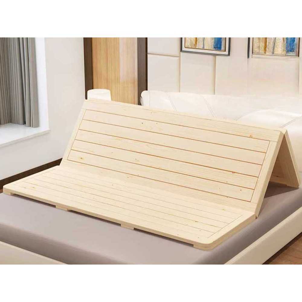 접이식 침대 확장형 원목 베드 상판 침대판 공간활용 1000mmx1900mm 3폴드 - 상품 이미지