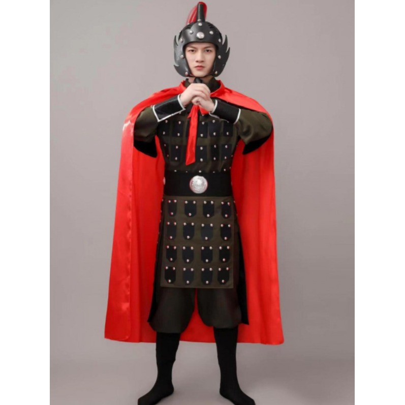 사극 장군 의상 복장 코스튬 이순신 블랙솔저 풀세트 모자 포함 150-190cm - 상세 이미지 2