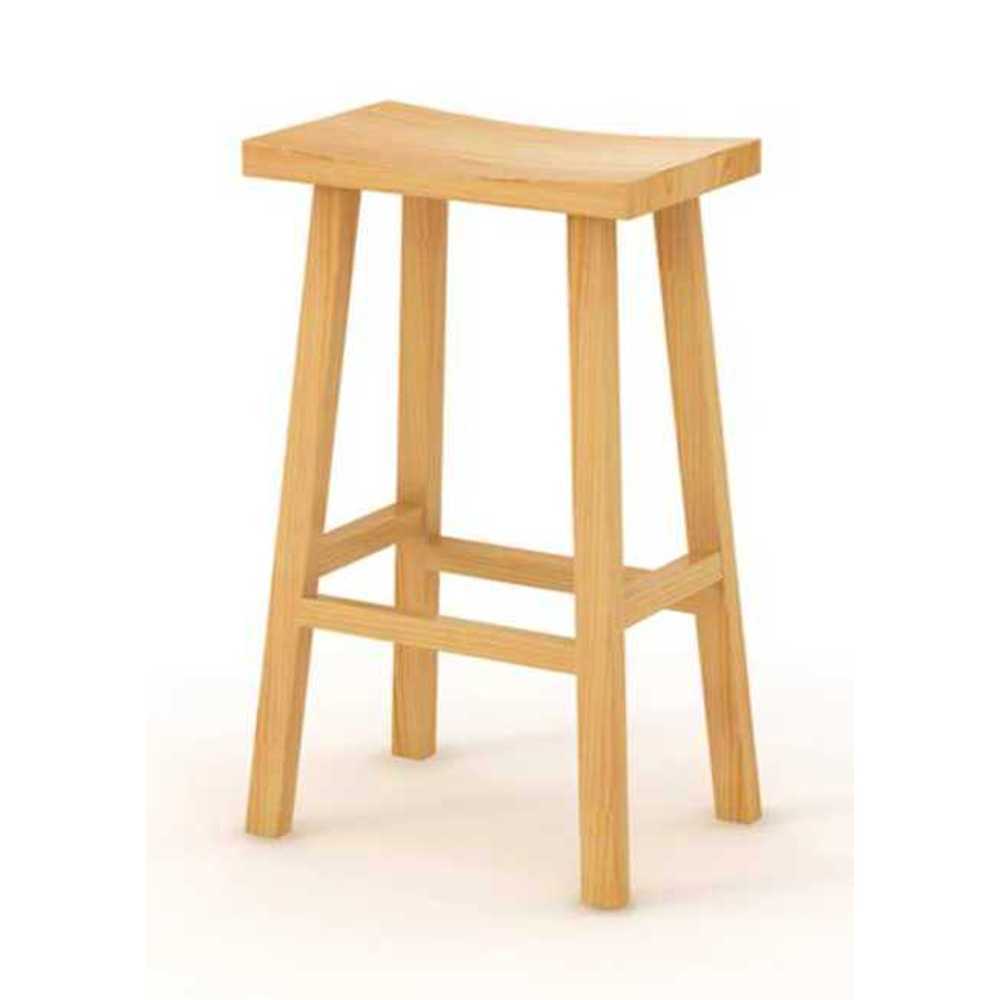 원목 바스툴 간이 키다리 아일랜드 식탁의자 식당 45cm 우드 - 상품 이미지