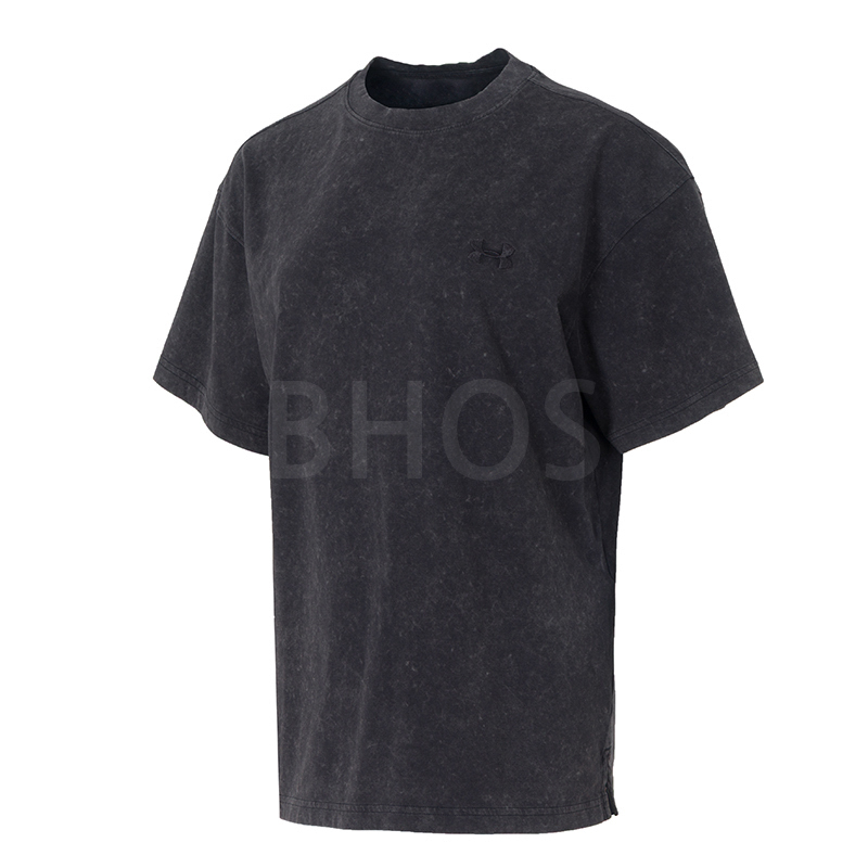 언더아머 APAC Washed SS​ 블랙