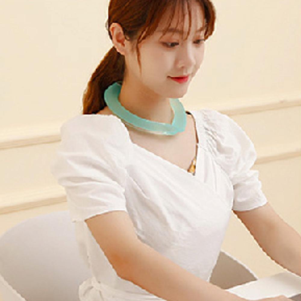아이스 넥밴드 넥쿨러 아이스링 쿨넥밴드 얼음목걸이 넥쿨링 목얼음 목걸이 - 상세 이미지 5