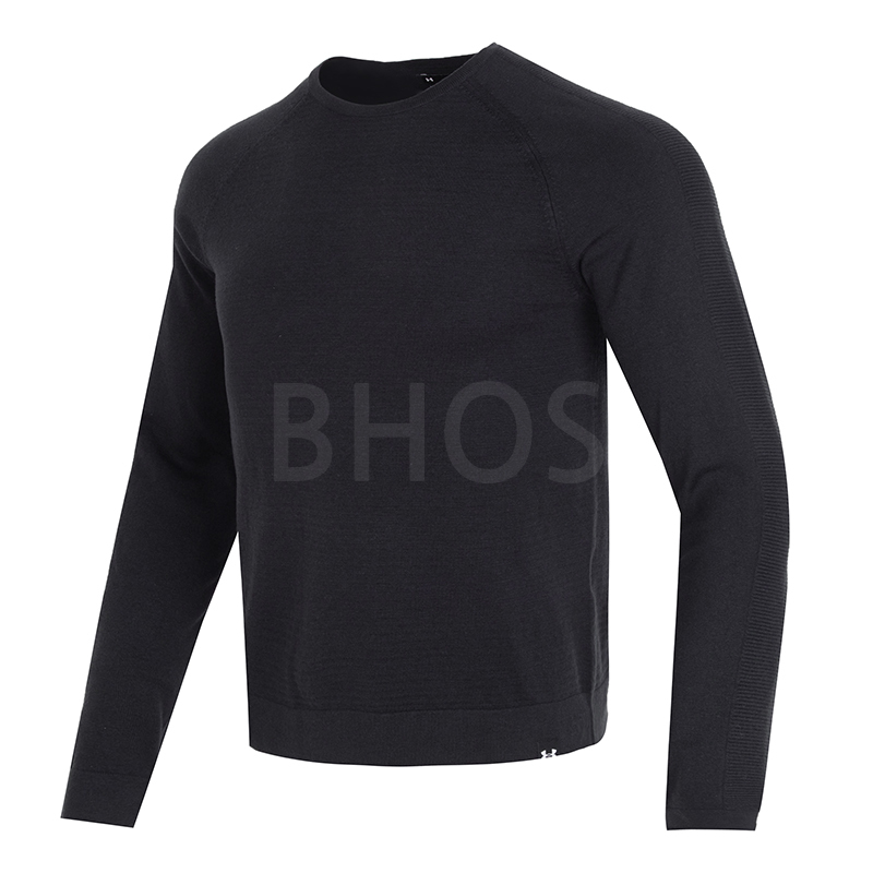 언더아머 UA Intelliknit Crewneck 블랙 남성