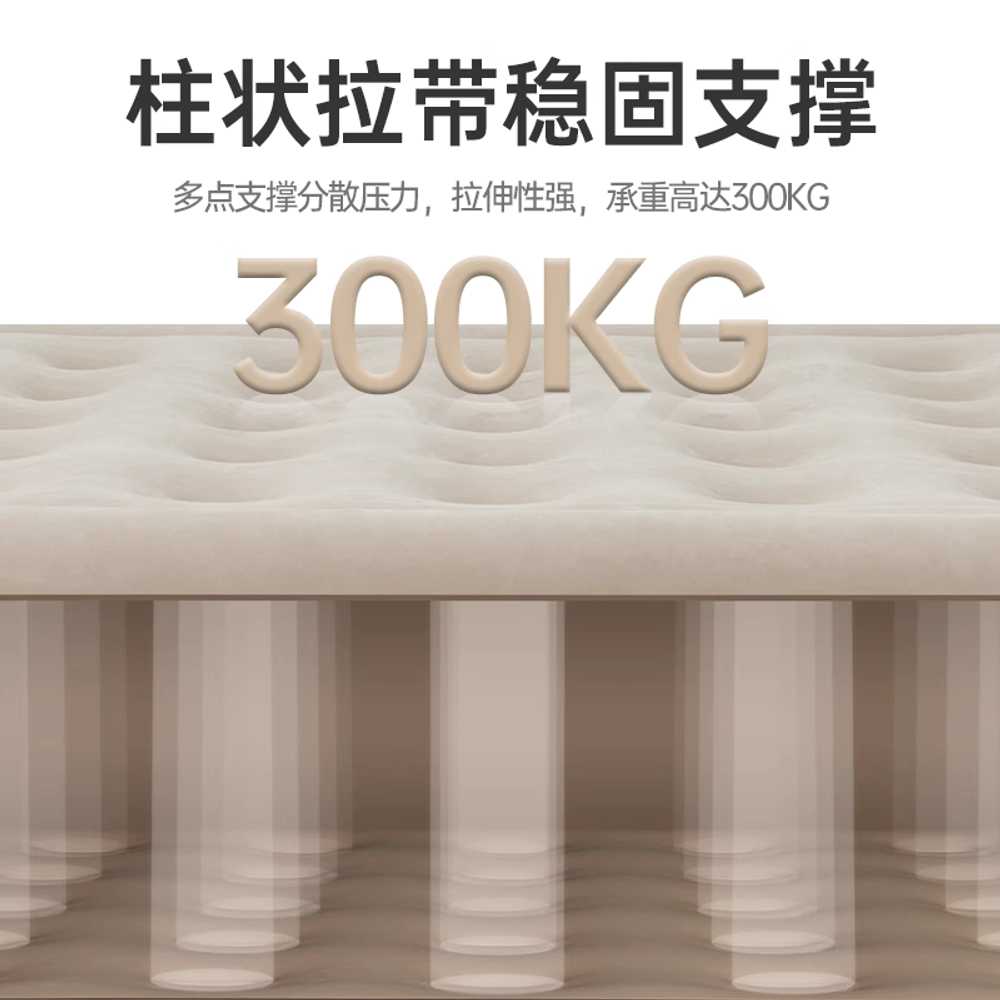 캠핑 에어베드 더블 매트 차박 침대 트윈 매트리스 190x100x25cm - 상세 이미지 3