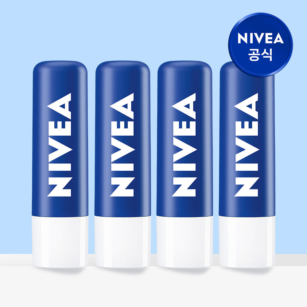 니베아 립케어 에센셜 케어 4.8g X 4개 가격 추이 니베아 브랜드샵 니베아 립케어 에센셜 케어 4.8g X 4개 - 최저가 13,800원