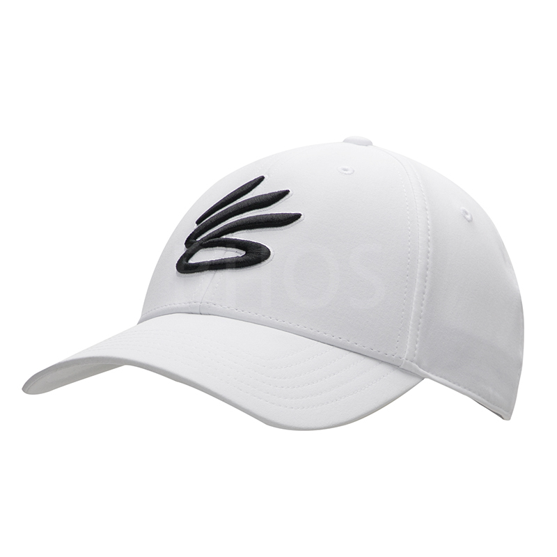 언더아머 UA Curry Snapback 화이트 남성 모