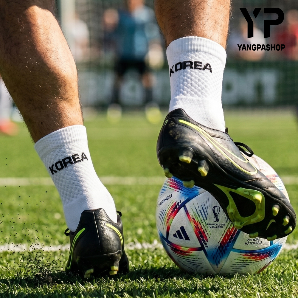양파샵 KOREA 단목 논슬립 양말 축구 러닝 스포츠 운동 헬스 이중쿠션 - 상세 이미지 3
