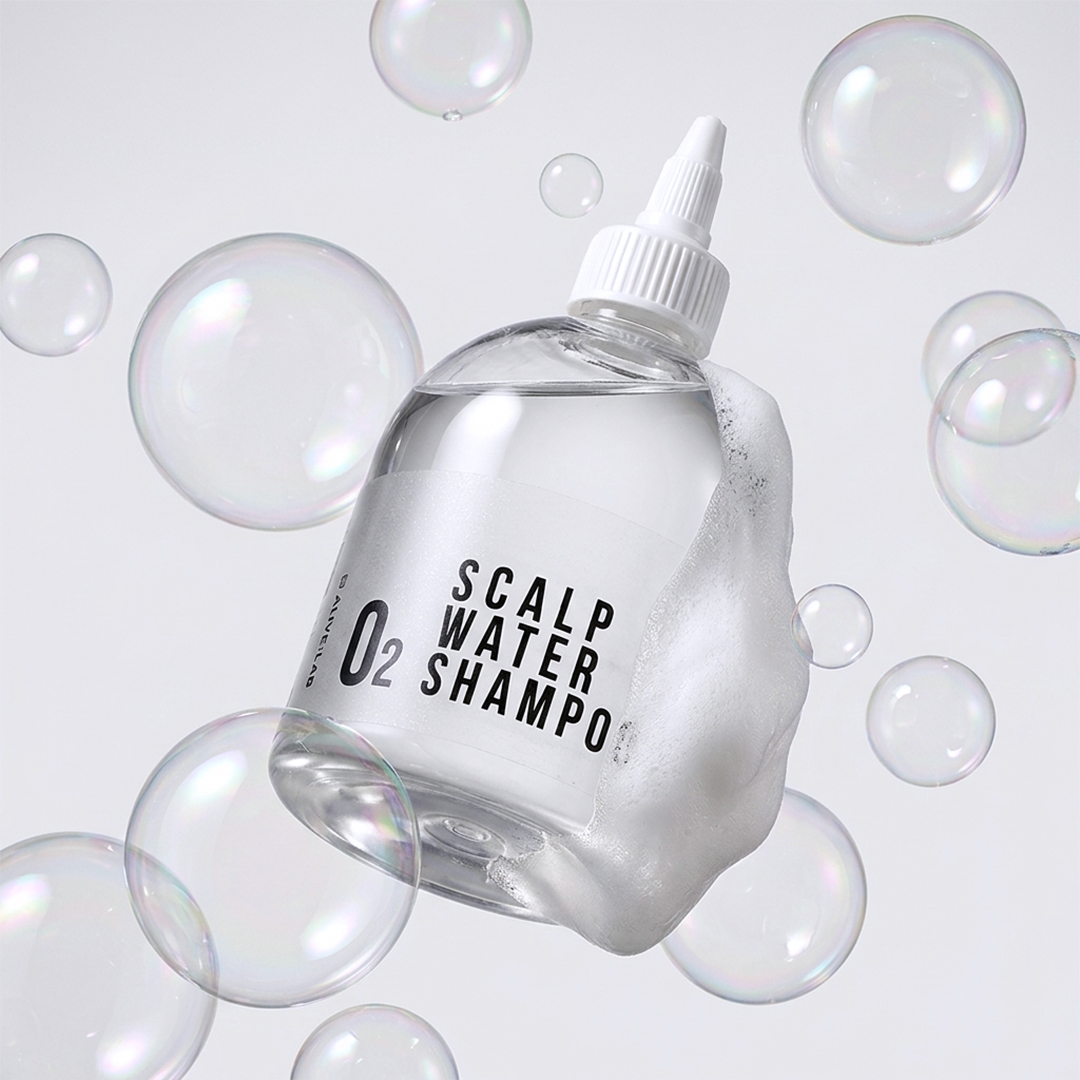 얼라이브랩 오투 스칼프 워터 샴푸 민감한 두피용 샴푸 350ml - 실리콘 프리 - 메인 이미지