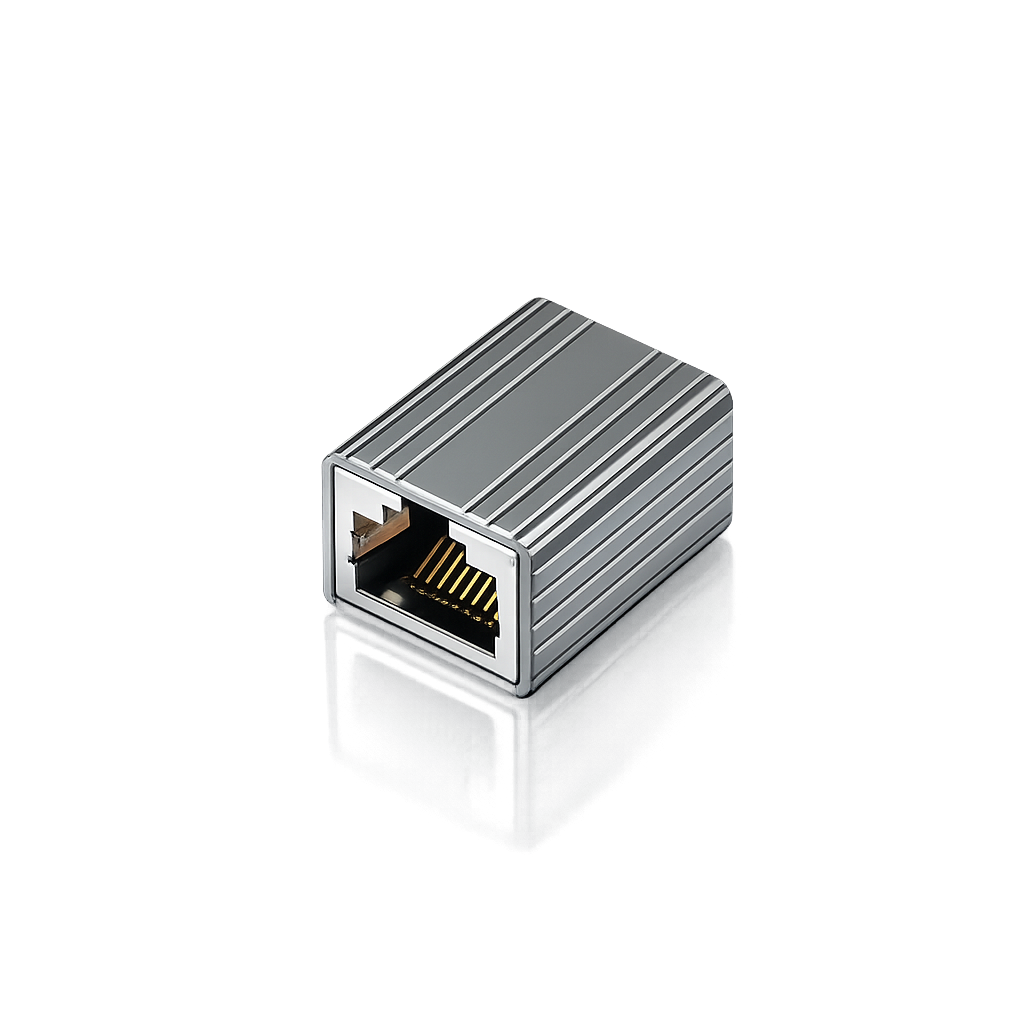 바라보고 RJ45 랜 연장 젠더 CAT6A 기가비트 랜케이블 커플러 10Gbps 이미지 6