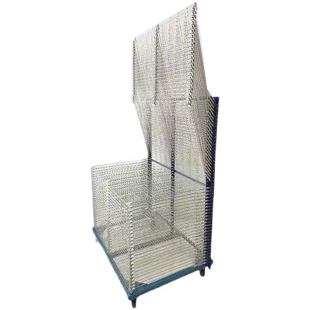실크스크린 건조대 다이 도장 선반 보관 그림 도금 아연 도금 철망 13단 3KG 이미지 6