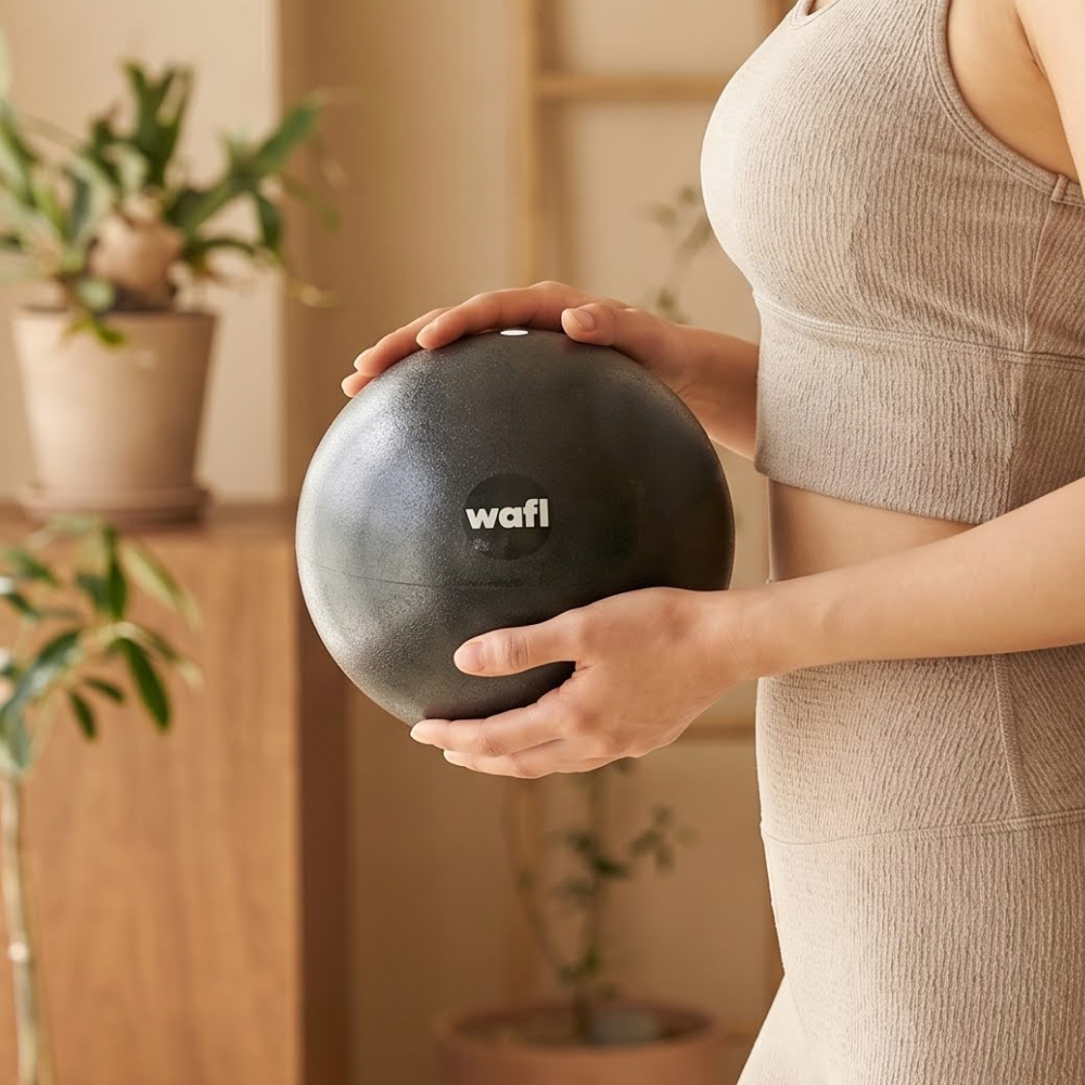 WAFL 바레볼 필라테스 미니 운동볼 20cm 홈트 밸런스 운동 소도구 - 상세 이미지 2