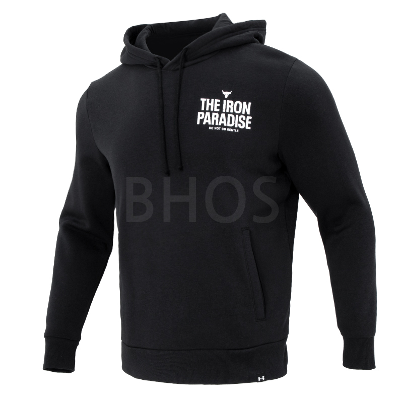 언더아머 PJT ROCK RIVAL FLEECE 블랙 남성 맨